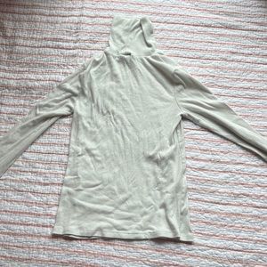 BP white long sleeve turtle neck shirt (medium)